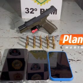 Três homens são presos com armas de fogo em operações da ROTAM em Sarandi Foto 4 Fotos de Três homens são presos com armas de fogo em operações da ROTAM em Sarandi