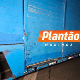 Fotos de Acidente entre moto e caminhão deixa jovem em estado gravíssimo em Maringá