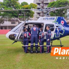 Bebê de cinco meses fica em estado gravíssimo e é socorrido de helicóptero ao Santa Casa de Maringá após acidente Foto 7 Fotos de Bebê de cinco meses fica em estado gravíssimo e é socorrido de helicóptero ao Santa Casa de Maringá após acidente