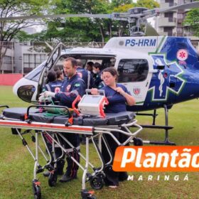 Bebê de cinco meses fica em estado gravíssimo e é socorrido de helicóptero ao Santa Casa de Maringá após acidente Foto 8 Fotos de Bebê de cinco meses fica em estado gravíssimo e é socorrido de helicóptero ao Santa Casa de Maringá após acidente