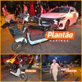Funcionária do UPA sofre acidente grave com moto elétrica em Maringá Foto 1 Fotos de Funcionária do UPA sofre acidente grave com moto elétrica em Maringá