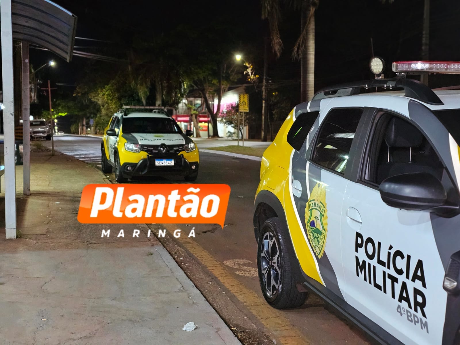 Fotos de Homem é esfaqueado pelas costas após confusão, em Maringá