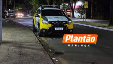 Fotos de Homem é esfaqueado pelas costas após confusão, em Maringá