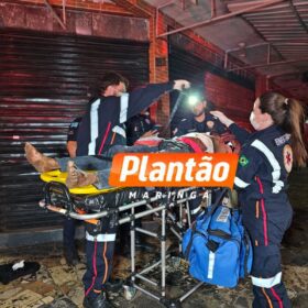 Homem é esfaqueado em Sarandi e fica em estado grave Foto 1 Fotos de Homem é esfaqueado em Sarandi e fica em estado grave