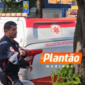 Homem fica gravemente ferido ao cair de telhado de 7 metros em Maringá Foto 3 Fotos de Homem fica gravemente ferido ao cair de telhado de 7 metros em Maringá