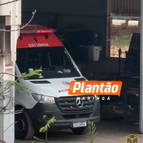 Homem fica gravemente ferido ao cair de telhado de 7 metros em Maringá Foto 1 Fotos de Homem fica gravemente ferido ao cair de telhado de 7 metros em Maringá