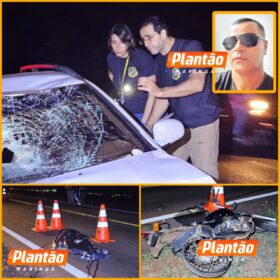 Homem morre atropelado enquanto empurrava motocicleta Foto 1 Fotos de Homem morre atropelado enquanto empurrava motocicleta