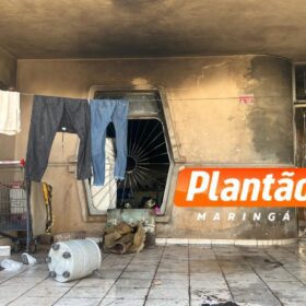 Homem sofre queimaduras graves em suposto incêndio criminoso, em Maringá Foto 3 Fotos de Homem sofre queimaduras graves em suposto incêndio criminoso, em Maringá