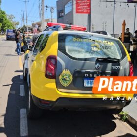 Vídeo mostra momento em que homem é baleado por agiota, em Maringá Foto 2 Fotos de Vídeo mostra momento em que homem é baleado por agiota, em Maringá