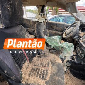 Icaraíma: Marcas de tiros em veículo indicam que cobradores foram surpreendidos de frente Foto 11 Fotos de Icaraíma: Marcas de tiros em veículo indicam que cobradores foram surpreendidos de frente