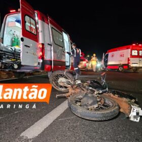 Após ser derrubado por motorista que fugiu do local, motociclista é atropelado por outro veículo em Maringá Foto 9 Fotos de Após ser derrubado por motorista que fugiu do local, motociclista é atropelado por outro veículo em Maringá
