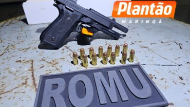 Fotos de Romu prende homem com pistola e evita tragédia durante torneio de futebol em Maringá