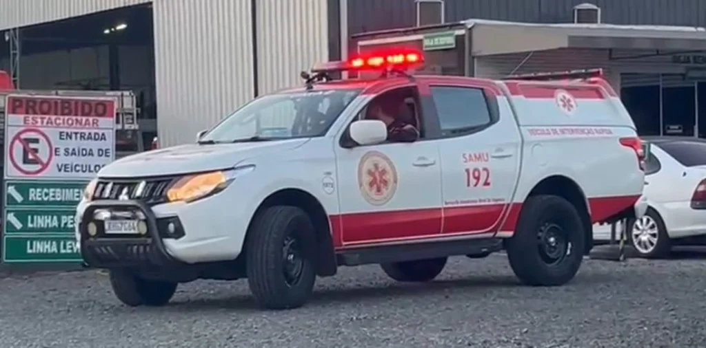 Trabalhador tem perna esmagada por caminhão em empresa de Maringá Foto 1 Fotos de Trabalhador tem perna esmagada por caminhão em empresa de Maringá