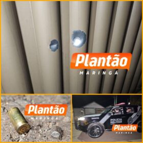 Troca de tiros entre criminosos mobiliza a Polícia Militar, em Maringá Foto 1 Fotos de Troca de tiros entre criminosos mobiliza a Polícia Militar, em Maringá