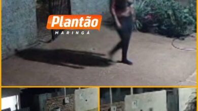 Fotos de Vídeo mostra moça que levou 20 facadas em tentativa de feminicídio fugindo do ex-companheiro