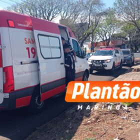 Fotos de Morre jovem encontrado com traumatismo craniano vítima de agressão, em Maringá