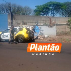 Fotos de Morre jovem encontrado com traumatismo craniano vítima de agressão, em Maringá