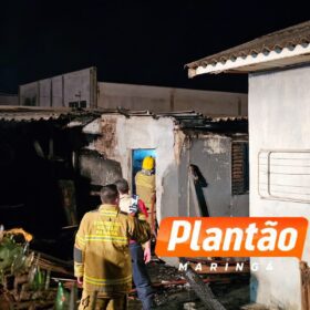 Após discussão com mulher homem coloca fogo na residência do casal em Maringá Foto 3 Fotos de Após discussão com mulher homem coloca fogo na residência do casal em Maringá