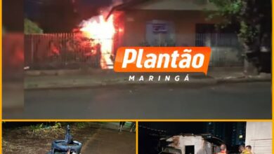Fotos de Após discussão com mulher homem coloca fogo na residência do casal em Maringá