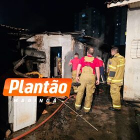 Após discussão com mulher homem coloca fogo na residência do casal em Maringá Foto 2 Fotos de Após discussão com mulher homem coloca fogo na residência do casal em Maringá