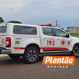 Câmera flagra capotamento após colisão em Maringá Foto 5 Fotos de Câmera flagra capotamento após colisão em Maringá