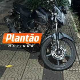 Câmera registra acidente entre carro e motociclista em Maringá Foto 1 Fotos de Câmera registra acidente entre carro e motociclista em Maringá