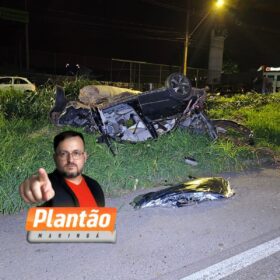 Imagens impressionantes mostram motorista morrendo após grave acidente na BR-376, em Sarandi Foto 8 Fotos de Imagens impressionantes mostram motorista morrendo após grave acidente na BR-376, em Sarandi