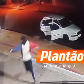 Fotos de Casal é preso após roubo a transportadora em Maringá