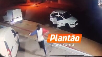 Fotos de Casal é preso após roubo a transportadora em Maringá