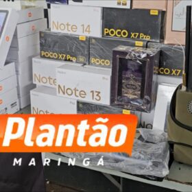 Fotos de Casal é preso após roubo a transportadora em Maringá