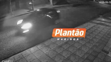 Fotos de Comércio é alvo de tiros durante a madrugada, em Maringá