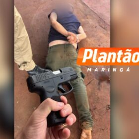 Homem é preso após efetuar disparos de arma de fogo em via pública Foto 1 Fotos de Homem é preso após efetuar disparos de arma de fogo em via pública