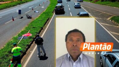 Fotos de Idoso morre em grave acidente na BR-376 entre Mandaguaçu e Maringá