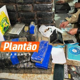 Fotos de Mãe e filha são presas com mais de 340 kg de maconha durante Blitz em Maringá