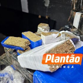 Fotos de Mãe e filha são presas com mais de 340 kg de maconha durante Blitz em Maringá