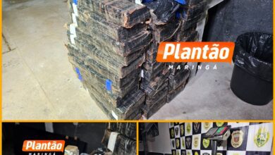 Fotos de Mãe e filha são presas com mais de 340 kg de maconha durante Blitz em Maringá