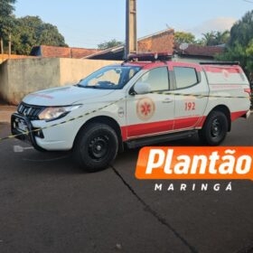 Menina de 14 anos fica ferida após bater em árvore com bicicleta em Maringá Foto 2 Fotos de Menina de 14 anos fica ferida após bater em árvore com bicicleta em Maringá