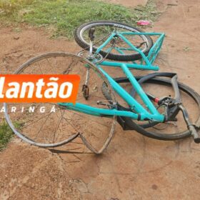 Menina de 14 anos fica ferida após bater em árvore com bicicleta em Maringá Foto 3 Fotos de Menina de 14 anos fica ferida após bater em árvore com bicicleta em Maringá