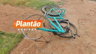Fotos de Menina de 14 anos fica ferida após bater em árvore com bicicleta em Maringá