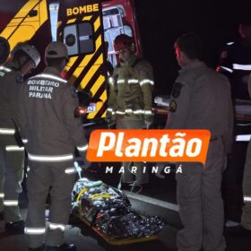 Motociclista fica em estado gravíssimo após colisão na PR-317, em Maringá Foto 1 Fotos de Motociclista fica em estado gravíssimo após colisão na PR-317, em Maringá