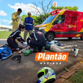 Motociclista morre após sofrer grave queda na Avenida Tuiuti, em Maringá Foto 10 Fotos de Motociclista morre após sofrer grave queda na Avenida Tuiuti, em Maringá