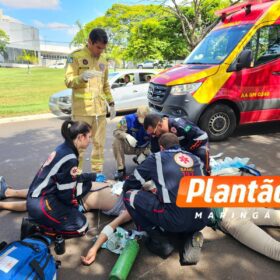 Motociclista morre após sofrer grave queda na Avenida Tuiuti, em Maringá Foto 9 Fotos de Motociclista morre após sofrer grave queda na Avenida Tuiuti, em Maringá