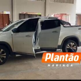 Receita Federal apreende veículo com mercadorias irregulares após tentativa de fuga em alta velocidade em Maringá Foto 1 Fotos de Receita Federal apreende veículo com mercadorias irregulares após tentativa de fuga em alta velocidade em Maringá