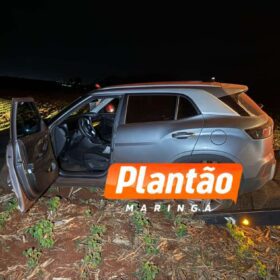 Traficante é vítima de uma tentativa de assalto e tem carro crivado de balas entre Maringá e Floresta Foto 2 Fotos de Traficante é vítima de uma tentativa de assalto e tem carro crivado de balas entre Maringá e Floresta