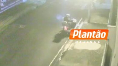 Fotos de Vídeo flagra motociclista abandonando mala que mobilizou equipes de segurança em Sarandi