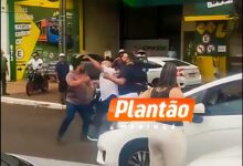 Fotos de Acidente de trânsito termina em agressões e interdita avenida em Maringá