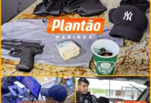 Fotos de Assaltante condenado em SP é preso em Maringá após série de roubos a postos de combustíveis