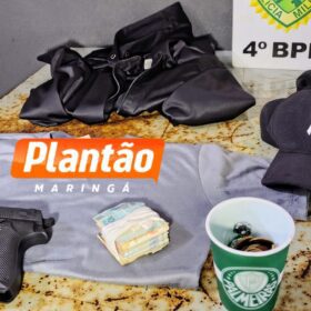 Assaltante condenado em SP é preso em Maringá após série de roubos a postos de combustíveis Foto 5 Fotos de Assaltante condenado em SP é preso em Maringá após série de roubos a postos de combustíveis