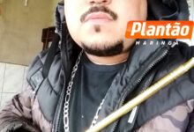 Fotos de Câmera de segurança flagra homem sendo executado dentro de bar na região de Maringá