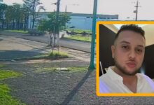 Fotos de Câmera registra acidente que matou motoboy na Avenida Morangueira em Maringá